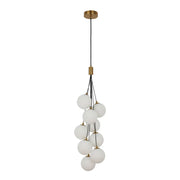 Glass Pendant Light TEKLED Balloon Cluster Pendant Light-Opal-159-18260