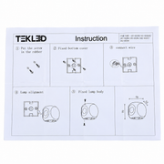 Свет-к PL-461 4*1W SAND WHITE NEW 3000K IP54 (TEKL