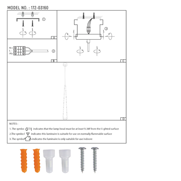 Cone Pendant Downlight GU10, Pendant Downlight, TEKLED 22