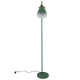 Cone-Shaded Floor Lamp with Gold Detailing & Decorative Shade - Versatile Colours 3