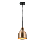 Main image of Contemporary Dome-Topped Cylinder Pendant Light 150-18439