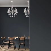 Living room kitchen bedroom use of Elegant Cascade Waterfall Crystal Chandelier Ceiling Light | TEKLED 159-17966
