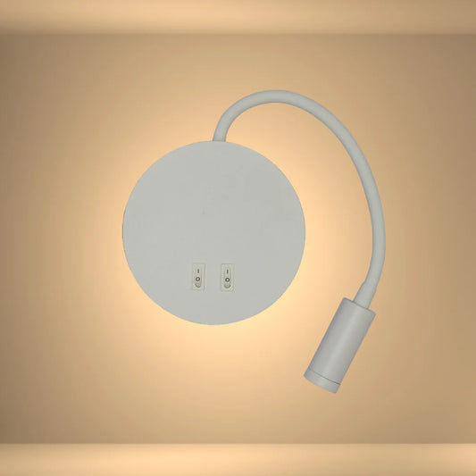 Gooseneck Reading Cove Ambient Bedside LED Wall Light 1