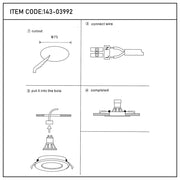 User manual for Halo Low-Glare Fixed Recessed GU10 Downlight-143-03992