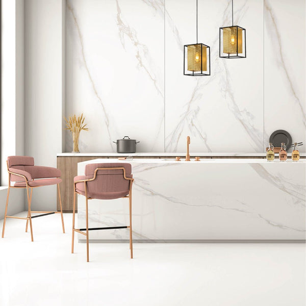 More interior usage of Matte Gold Metal Shade Black Cage Pendant Ceiling Light with E27 Fitting | TEKLED 150-18314