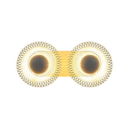 Main image of Industrial Chic Halo Wall Sconce Light 151-19978
