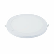 Продуктовое изображение круглого встроенного светильника LED на 24W, идеального для потолков в современном офисе или гостиной.
