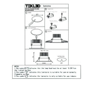 User manual for LED OC001A 1х5W 5000K WHITE-165-03321-165-03321