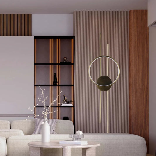 LED Wall Light TEKLED LED Wall Lamp Antique Brass 9W 3CCT (TEKLED) -151-19302--151-19302