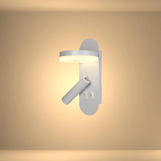 Lunar Halo Bedside Reading LED Wall Light 1