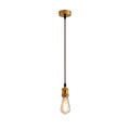 Main image of Vintage Industrial Retro Basic Pendant Ceiling Light E27 Antique Red Bronze Gold Nickel   | TEKLED 150-19012