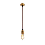 Main image of Vintage Industrial Retro Basic Pendant Ceiling Light E27 Antique Red Bronze Gold Nickel   | TEKLED 150-19012