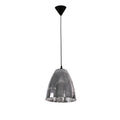 Main image of Jupiter Chrome Cone Glass Pendant Ceiling Light with E27 Fitting | TEKLED 158-19772