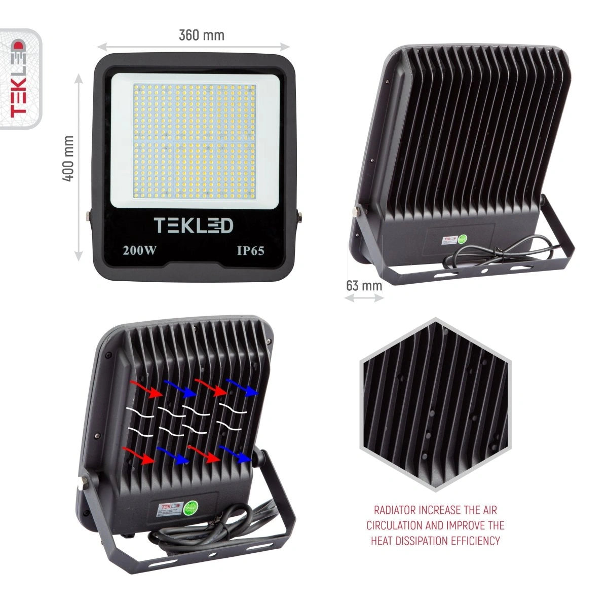 Технические характеристики светодиодного фонаря SMD 3030 UK 200W, идеального для освещения улиц и коммерческих пространств.