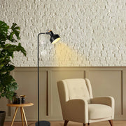 Minimalist Adjustable Floor Lamp with Wooden Accent 7