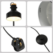 Minimalist Adjustable Floor Lamp with Wooden Accent 16
