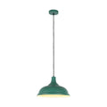 Main image of Modern Step Pendant Light - 38cm Metal Shade in Varied Hues 150-19062