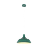 Main image of Modern Step Pendant Light - 38cm Metal Shade in Varied Hues 150-19062
