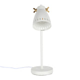 Retro Desk Lamp with Brass Accents 2