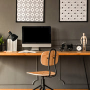 Scandinavian Inspired Table Lamp with Wooden Base 3