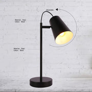 Close shots of Sleek Cut Cone Desk Lamp in Vibrant Colors - Modern Elegance 130-03664