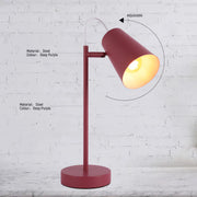 Close shots of Sleek Cut Cone Desk Lamp in Vibrant Colors - Modern Elegance 130-03672