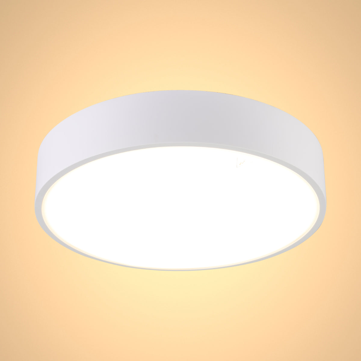 Светильник с встроенной LED, идеально подходит для ванных комнат и коридоров в современном стиле.