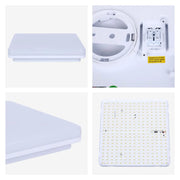 Details of the Sv-k LED NIKA SQUARE 25W 3CCT  IP44 (TEKLED)-118-033911