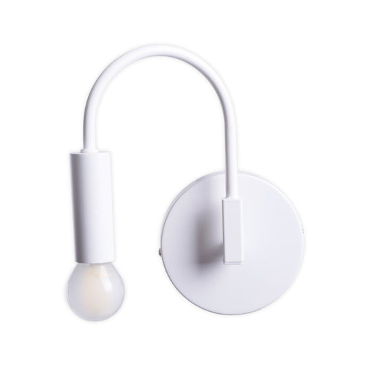 Стенный светильник в форме лебедя, идеально подходит для ванных комнат в современном стиле.