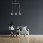 Изображение регулируемого светильника с LED, подходящего для современных гостиных и стильного интерьера.