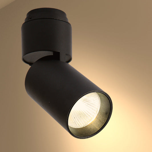 Купольный поворотный светильник LED, идеально подходит для офисов и современных интерьеров, обеспечивает яркое холодное освещение 4000K.