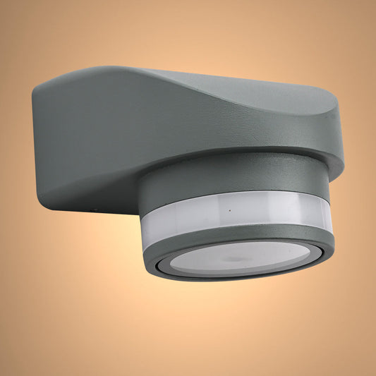 Настенный светильник из литого алюминия, современный стиль для офисов и коридоров, с IP54, 7W, 4000K.