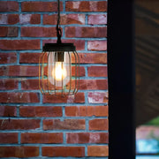 Tuela Outdoor Pendant Lamp E27 Dark Grey 4