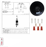 User manual for Firewood Basket with 6 Hemp Rope Chandelier E27 Fitting | TEKLED 158-17874