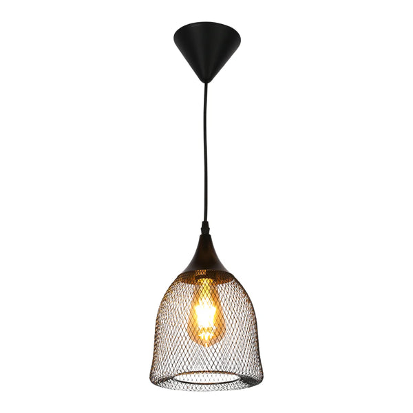 Main image of Wire Mesh Industrial Dome Pendant Ceiling Light with E27 | TEKLED 150-18025
